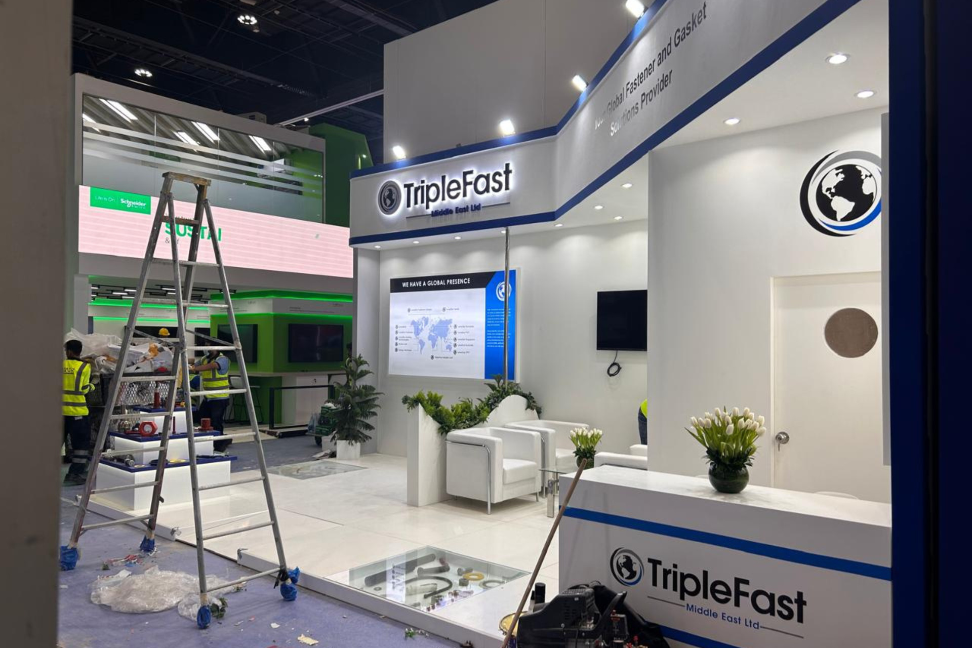 Custom Exhibition Stand Buildup